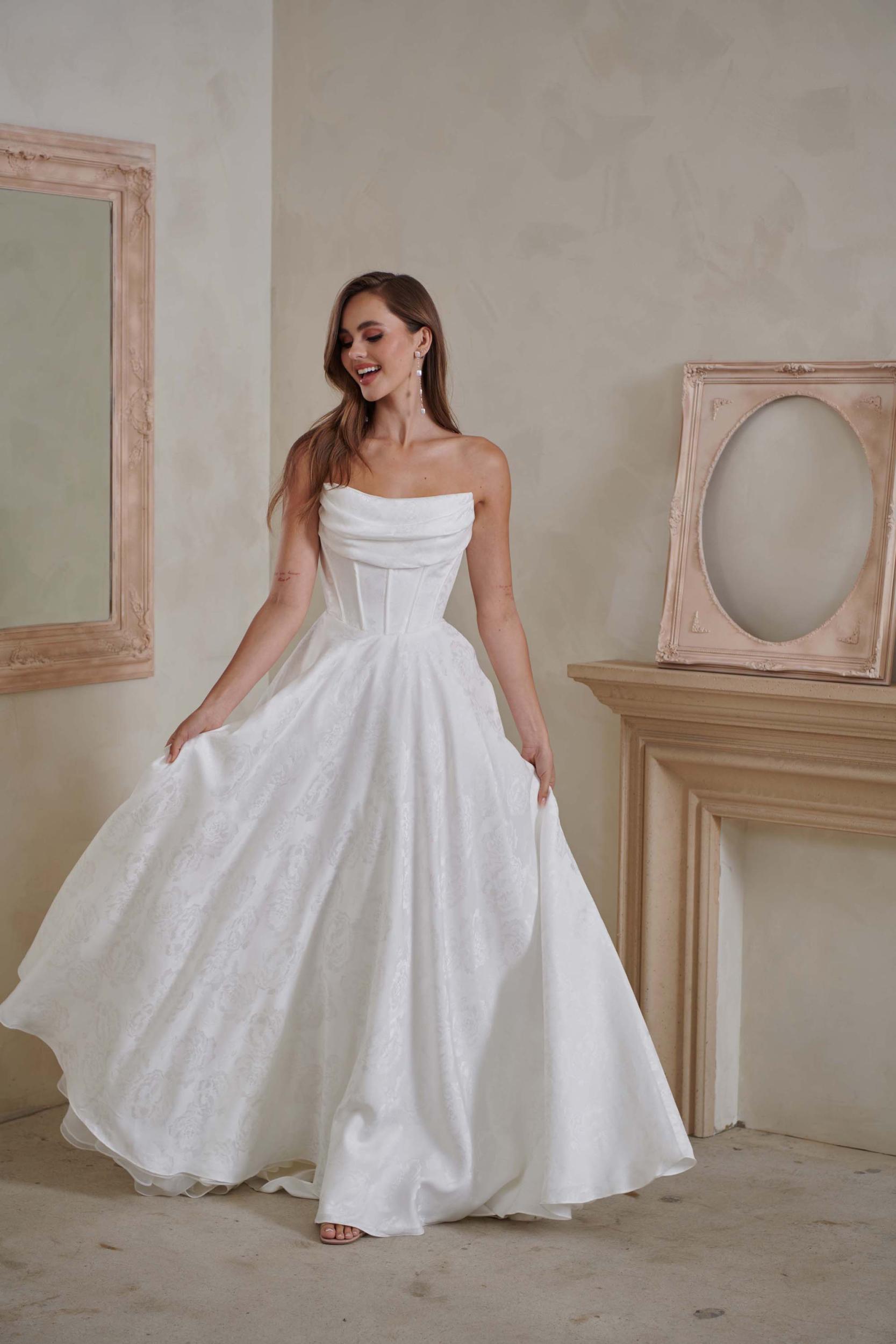 Greer Strapless Princess Wedding Dress