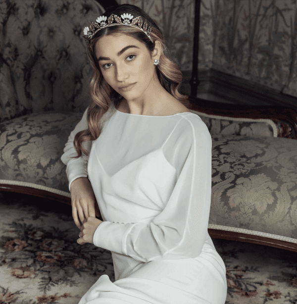 Vintage Gold Priya Headband Wedding Jewllery