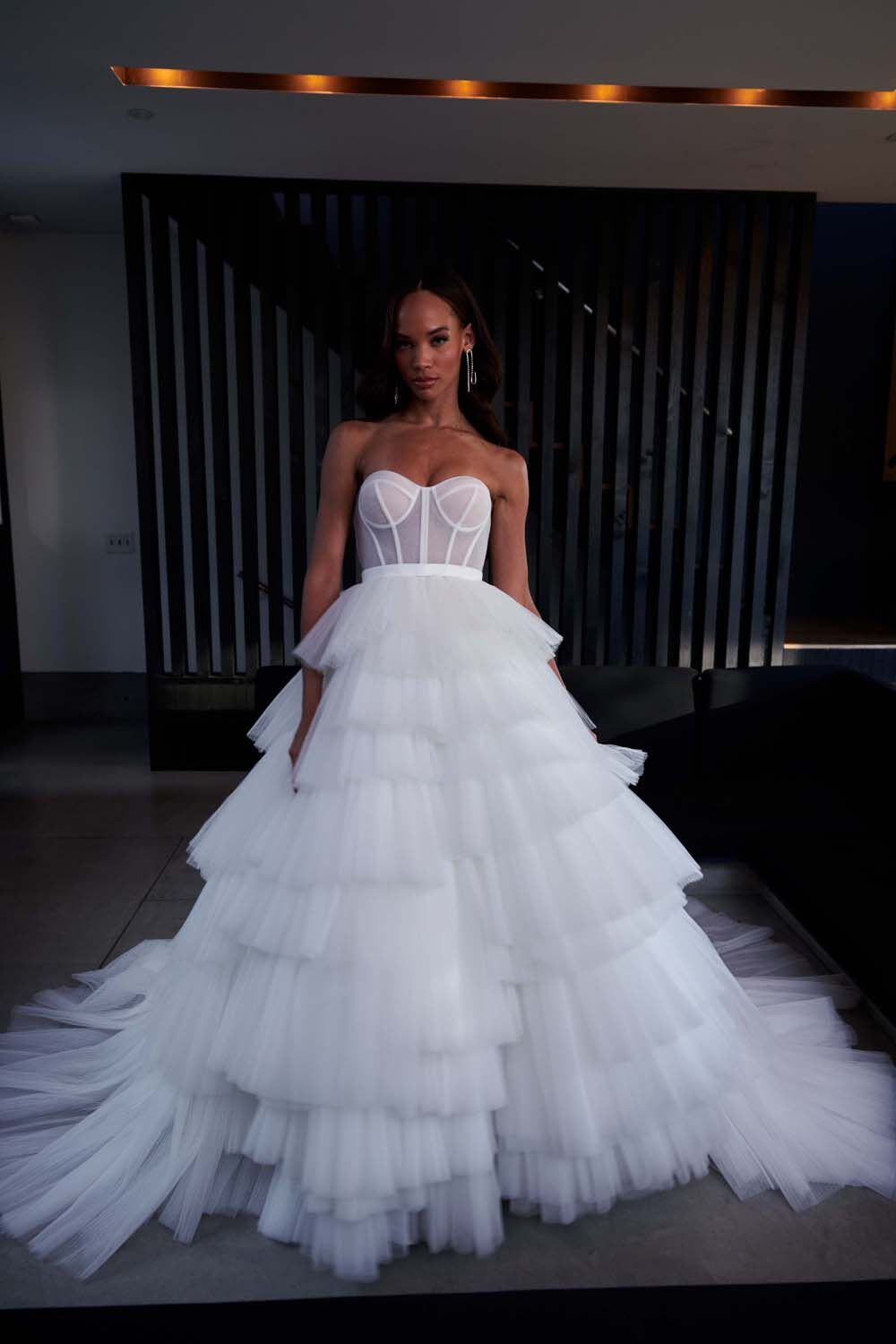 Ibiza Ballgown Wedding Dress by Serene Ame